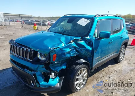 2020 Jeep Renegade Latitude 4X4 from USA, damaged, VIN ZACNJBBB3LPL02553